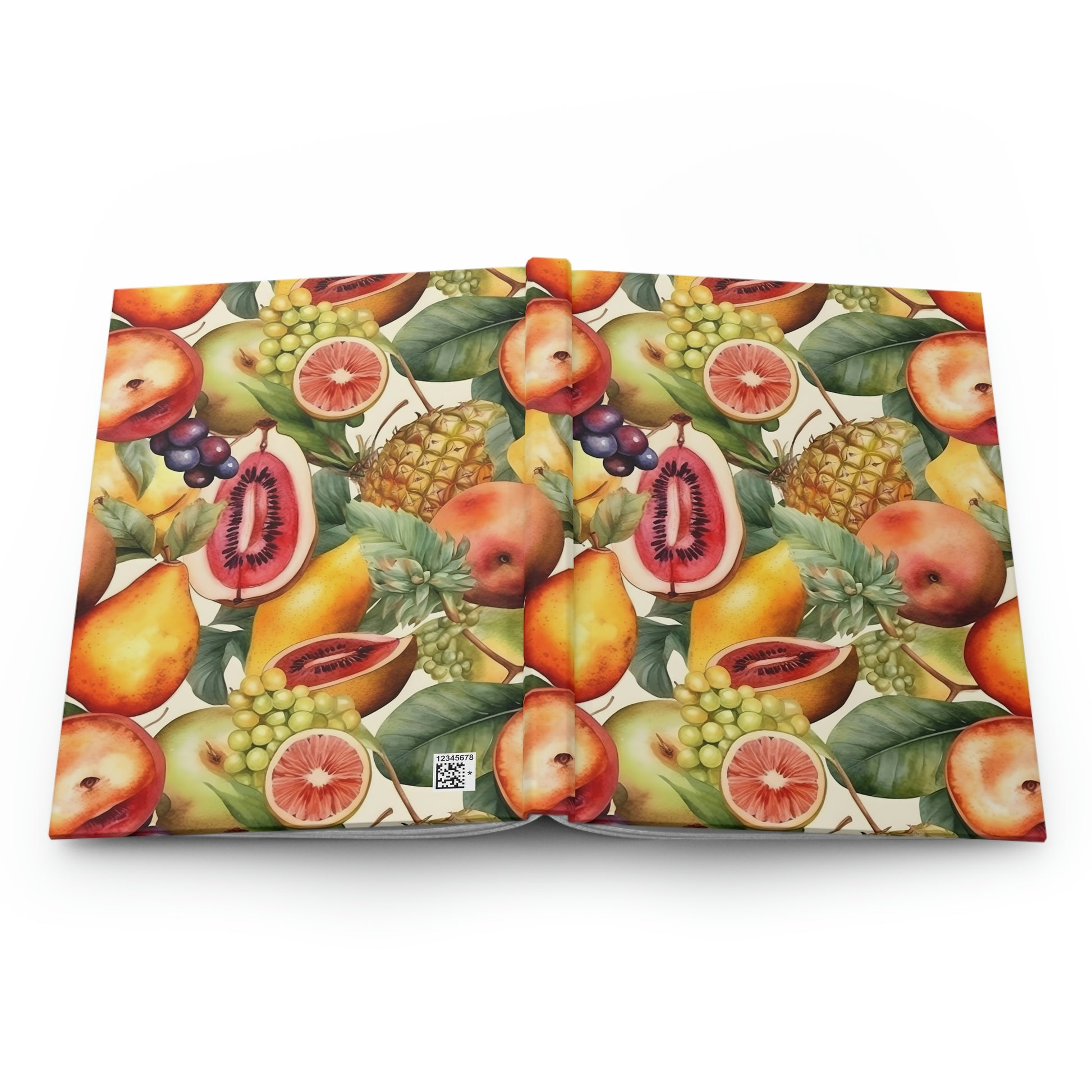 Fruit Splash Journal, fruit pattern