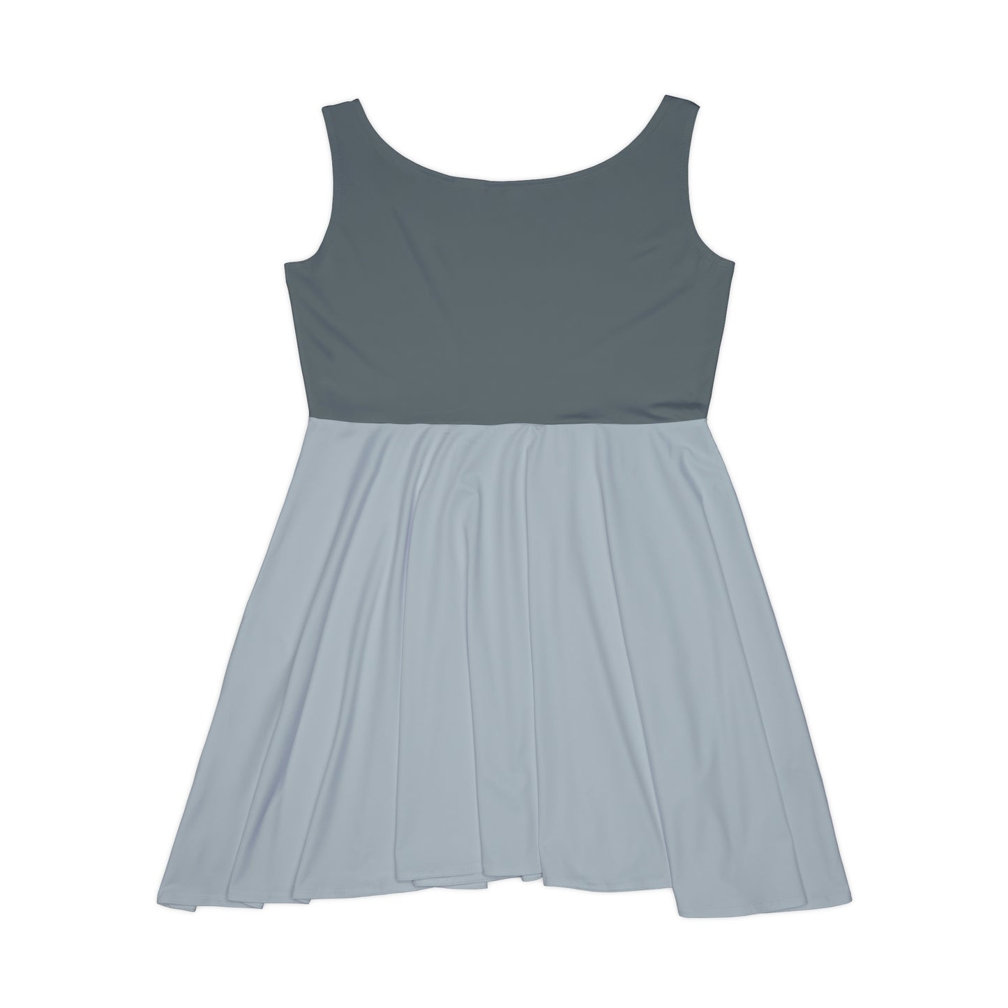 Block Party Skater Dress - Gray