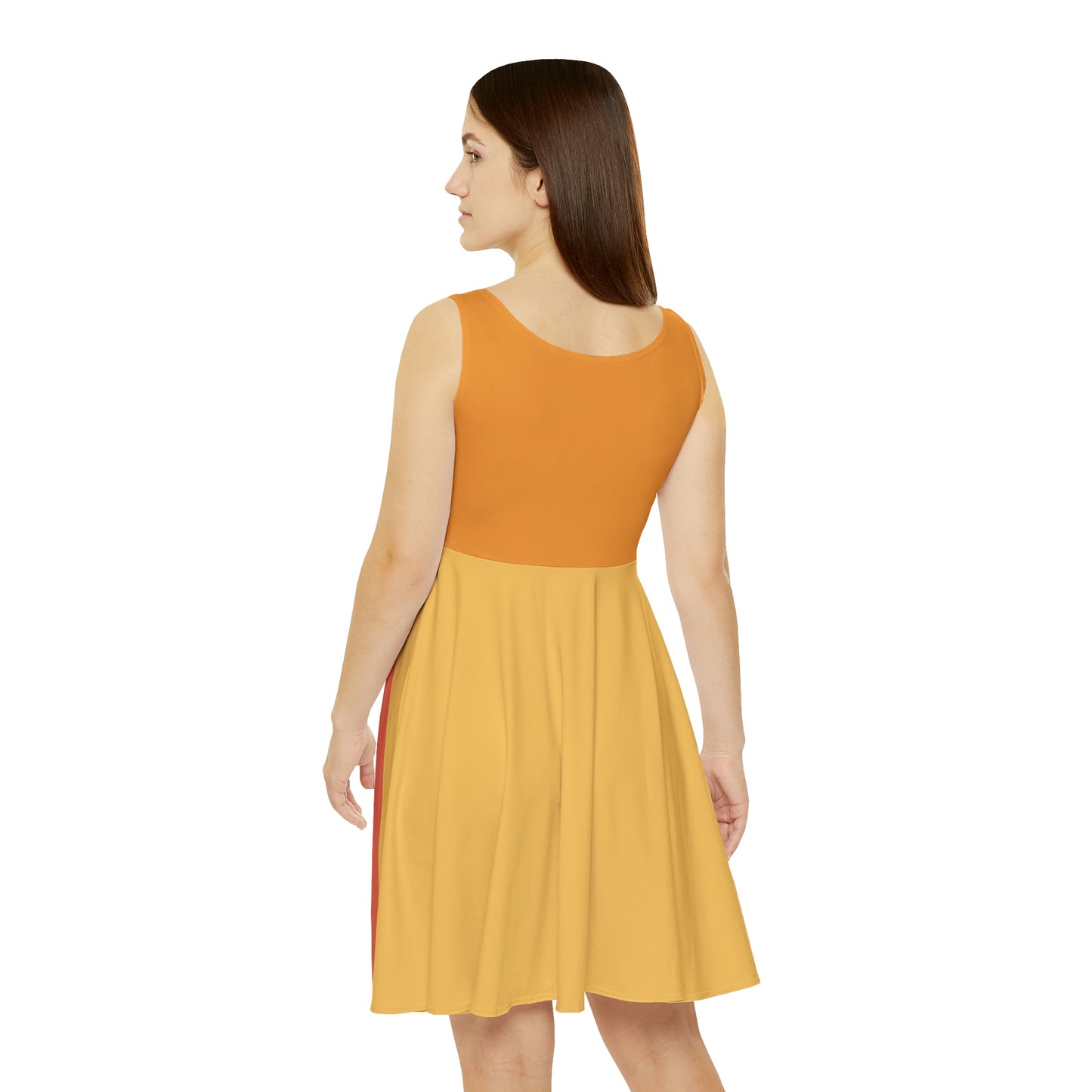 Block Party Skater Dress - Warm