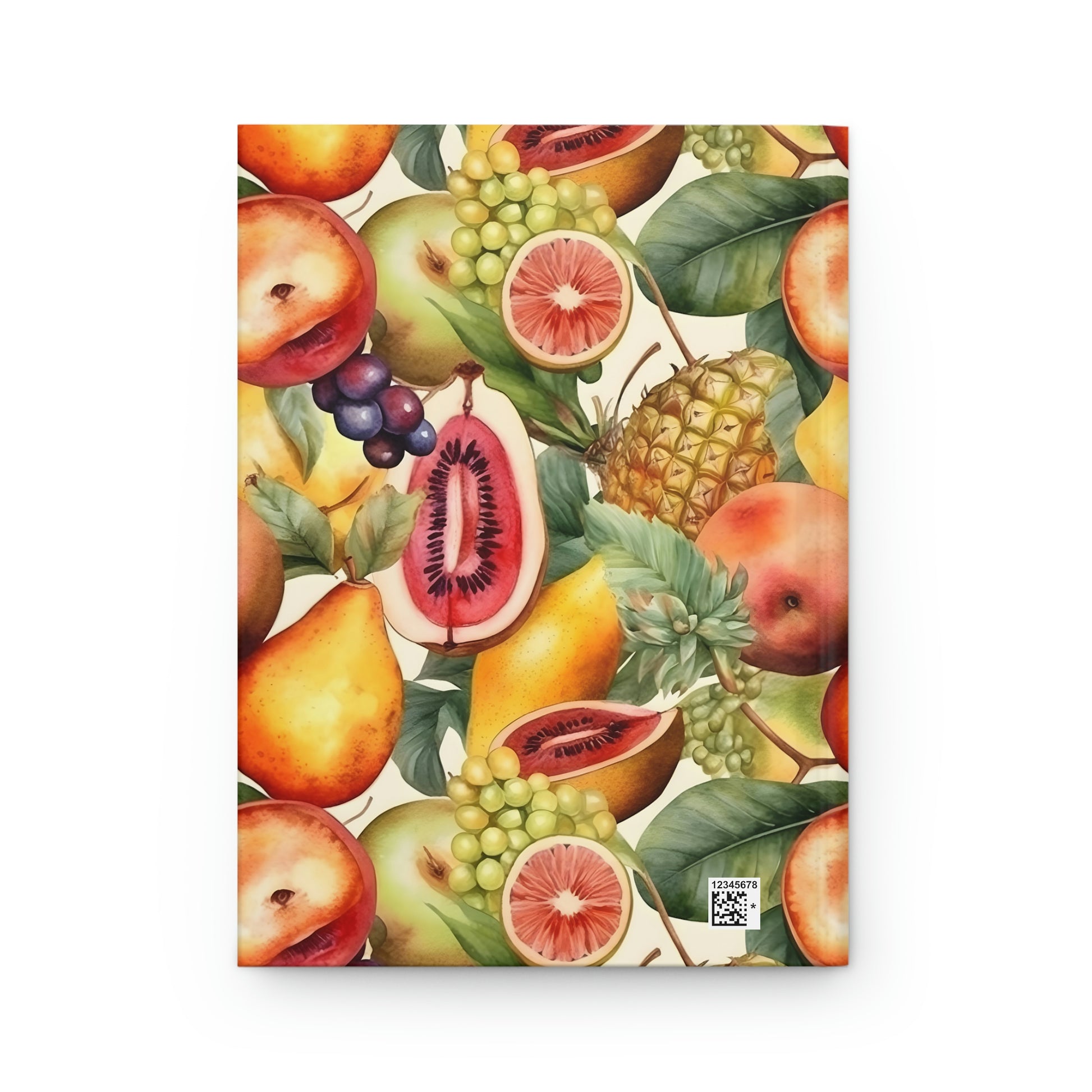 Fruit Splash Journal, fruit pattern