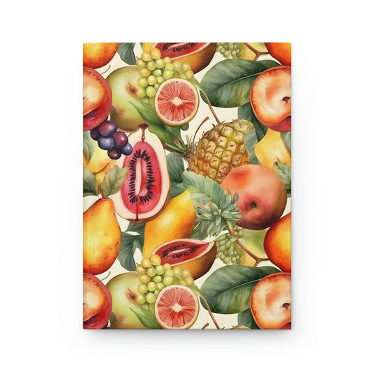 Fruit Splash Journal, fruit pattern