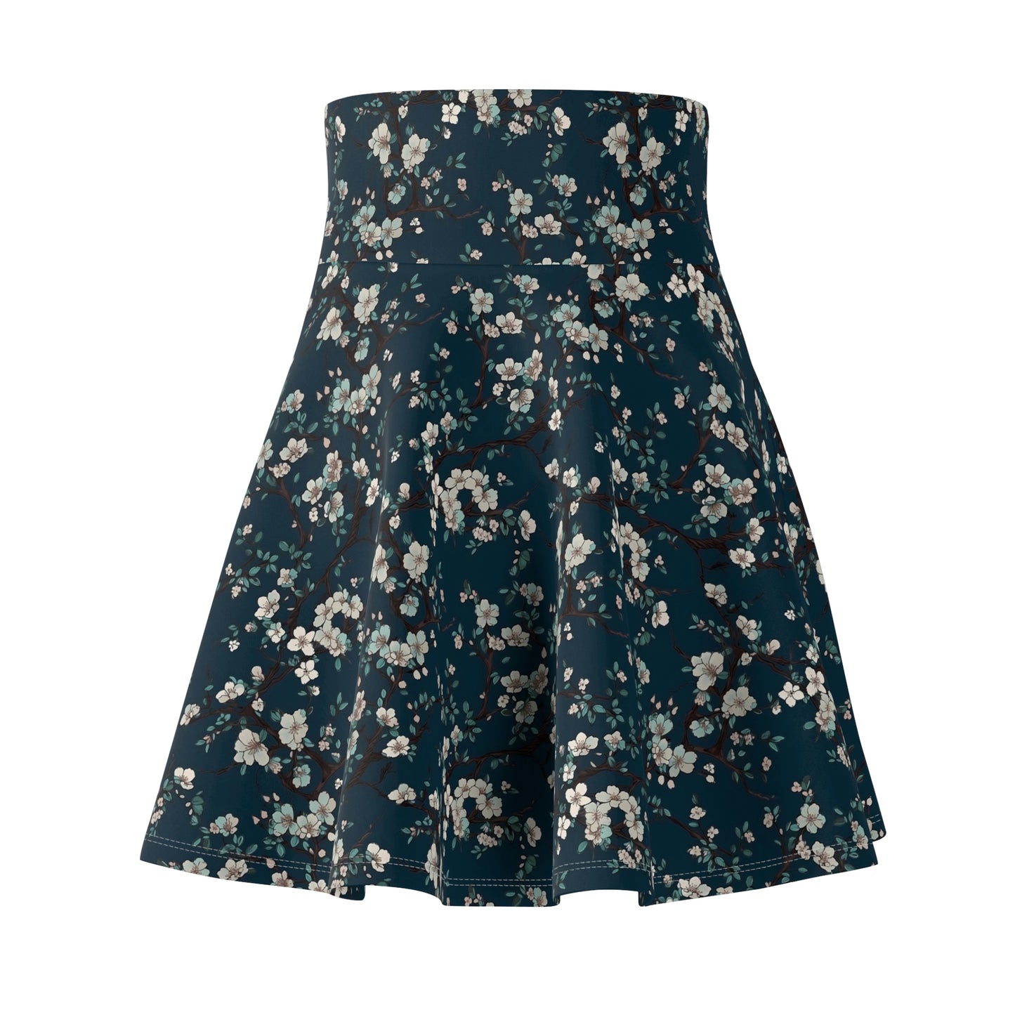 Cherry Blossoms Pattern Skirt