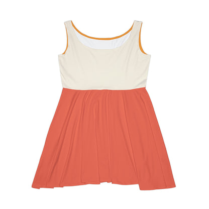 Block Party Skater Dress - Warm