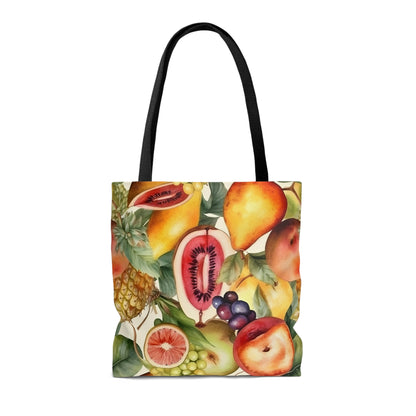 Fruit Splash Tote Bag, fruit pattern